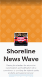 Mobile Screenshot of news.shorelinemotoring.com